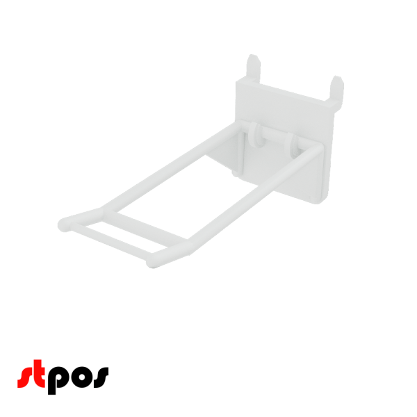 00_Крючки для крепления в картон (двойной) HOOK-CR, 100 мм, нагрузка 1,7 кг