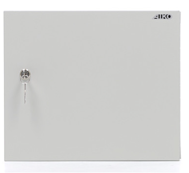 02_Ключница металлическая KEY-40, высота 300 мм, ширина 355 мм, глубина 59 мм, цвет серый