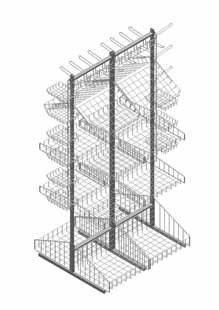 1_Стойка прикассовая двусторонняя в сборе 880 мм