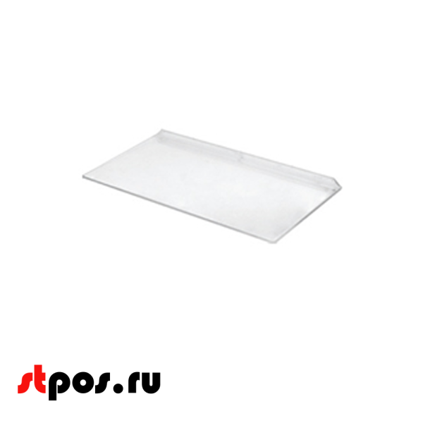 00_Полка 300х140мм, акрил, прозрачная