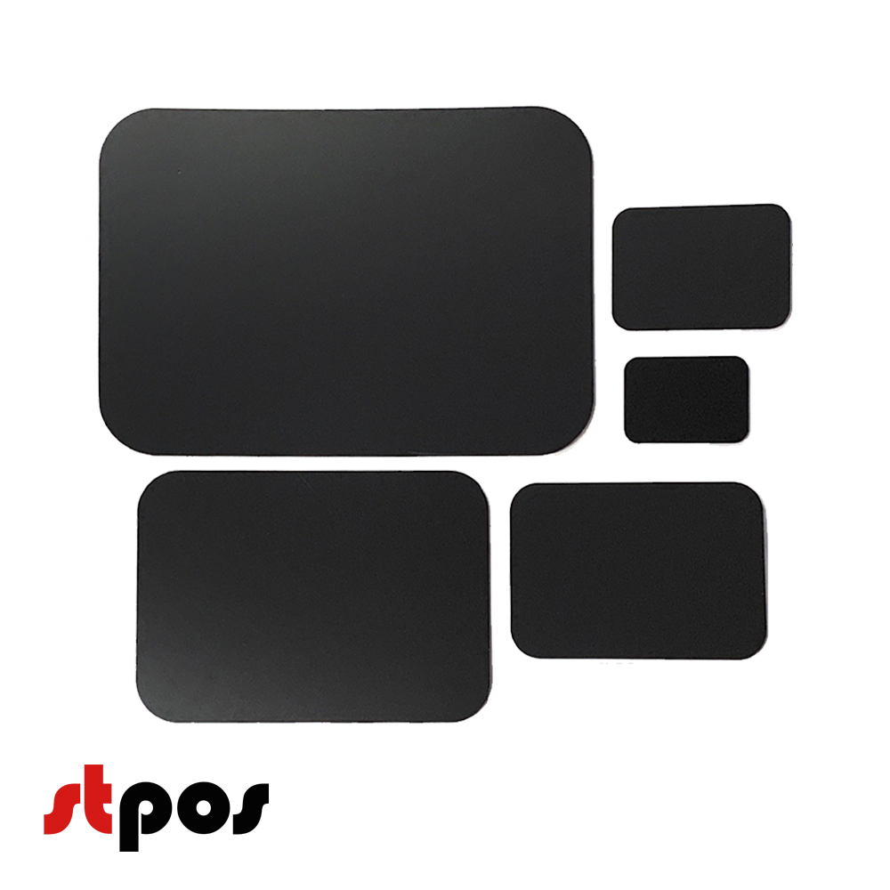 03_Меловой ценник-фигура ТАБЛИЧКА для нанесения меловым маркером, 300х210мм (А4), черная