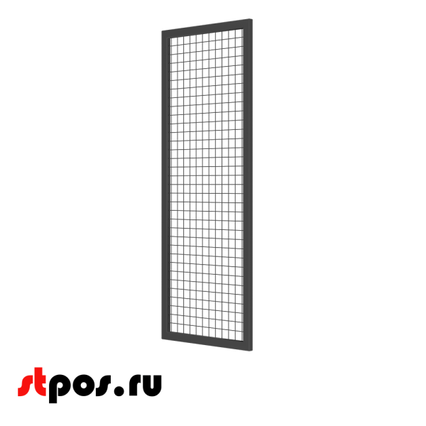 00_Секция производственная, сетчатая 1900х700, d-3 мм, ячейка 50х50 мм, окрашенная