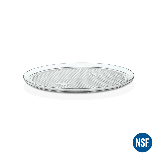 01_Поднос круглый прозрачный, d 350 мм