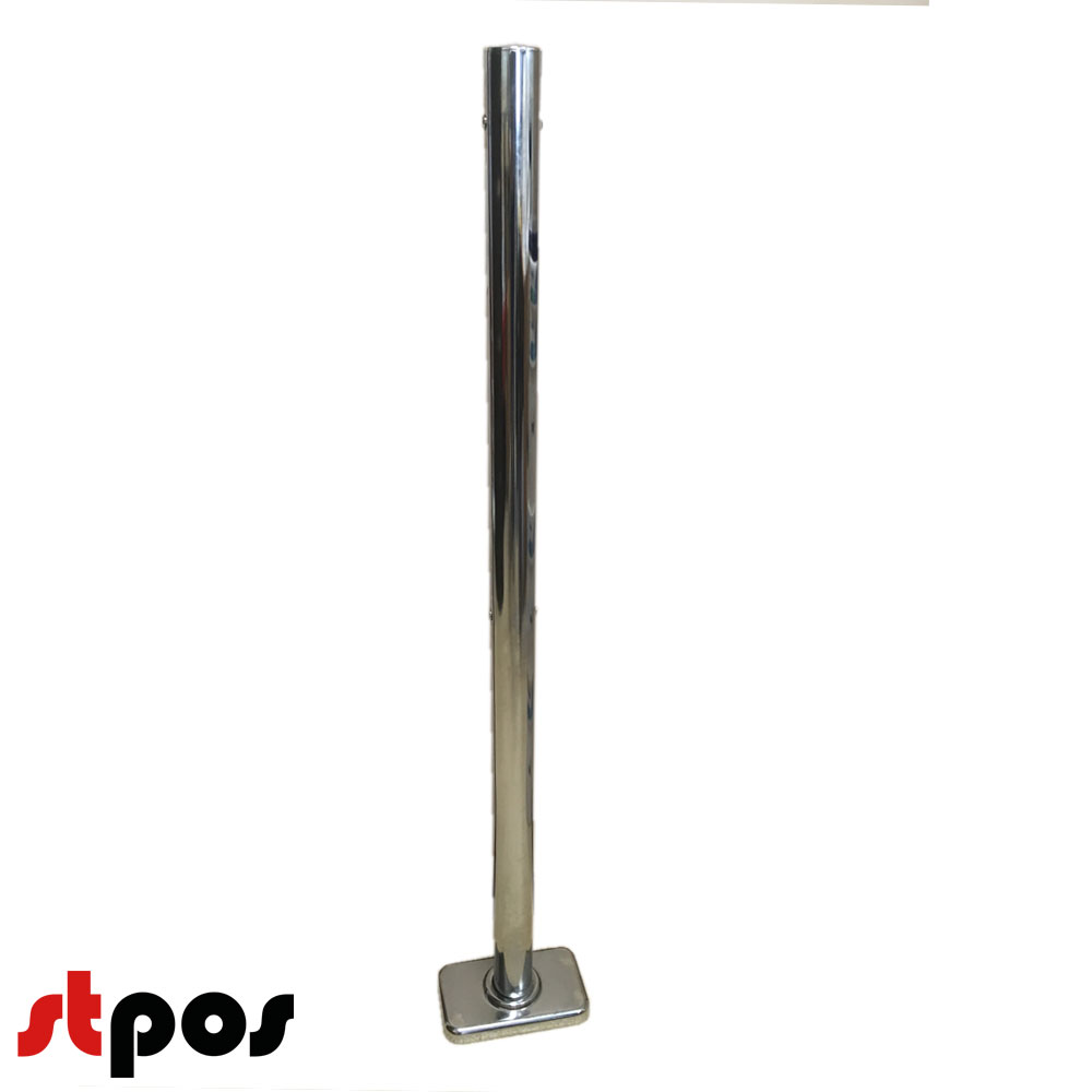 2_Столбик ограждения (стойка)  1060 мм, ХРОМ