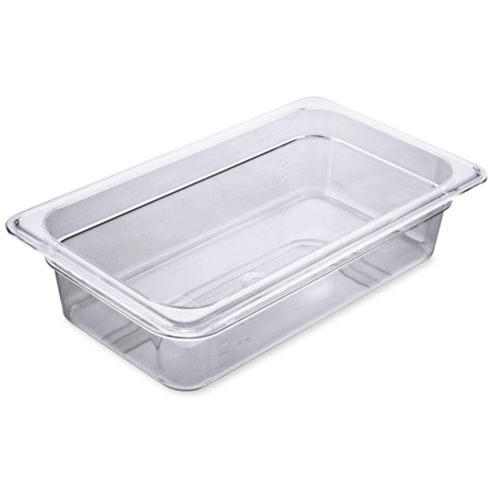 02_Гастроёмкость из поликарбоната 325х176х65 мм прозрачная