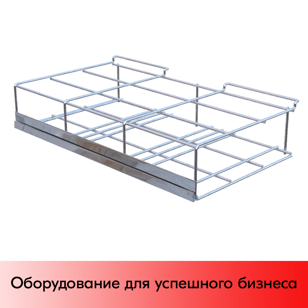 01_Накопитель для колготок 535(172)х100х290мм, F 204, хром