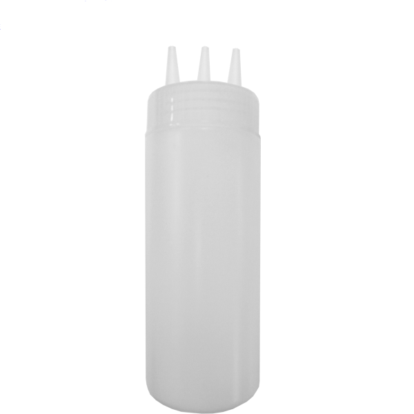 01_Диспенсер для соуса 3 дозатора, прозрачный