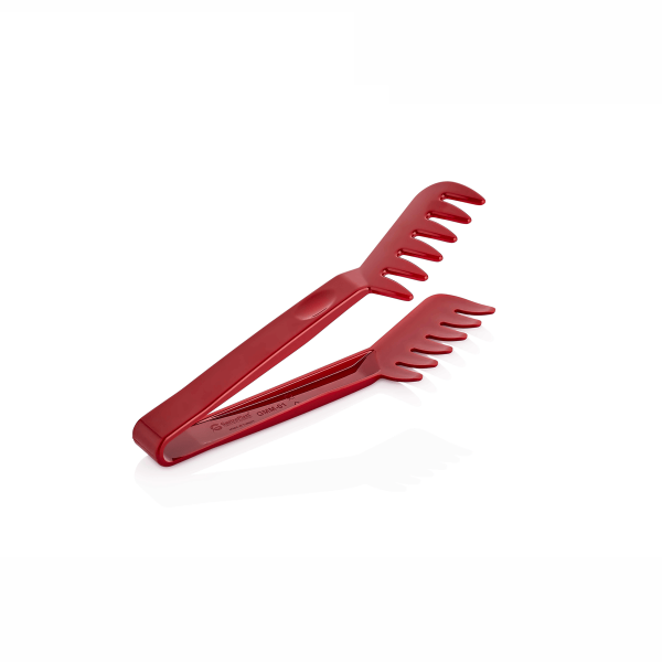 01_Щипцы сервировочные 220мм (поликарбонат), Красный