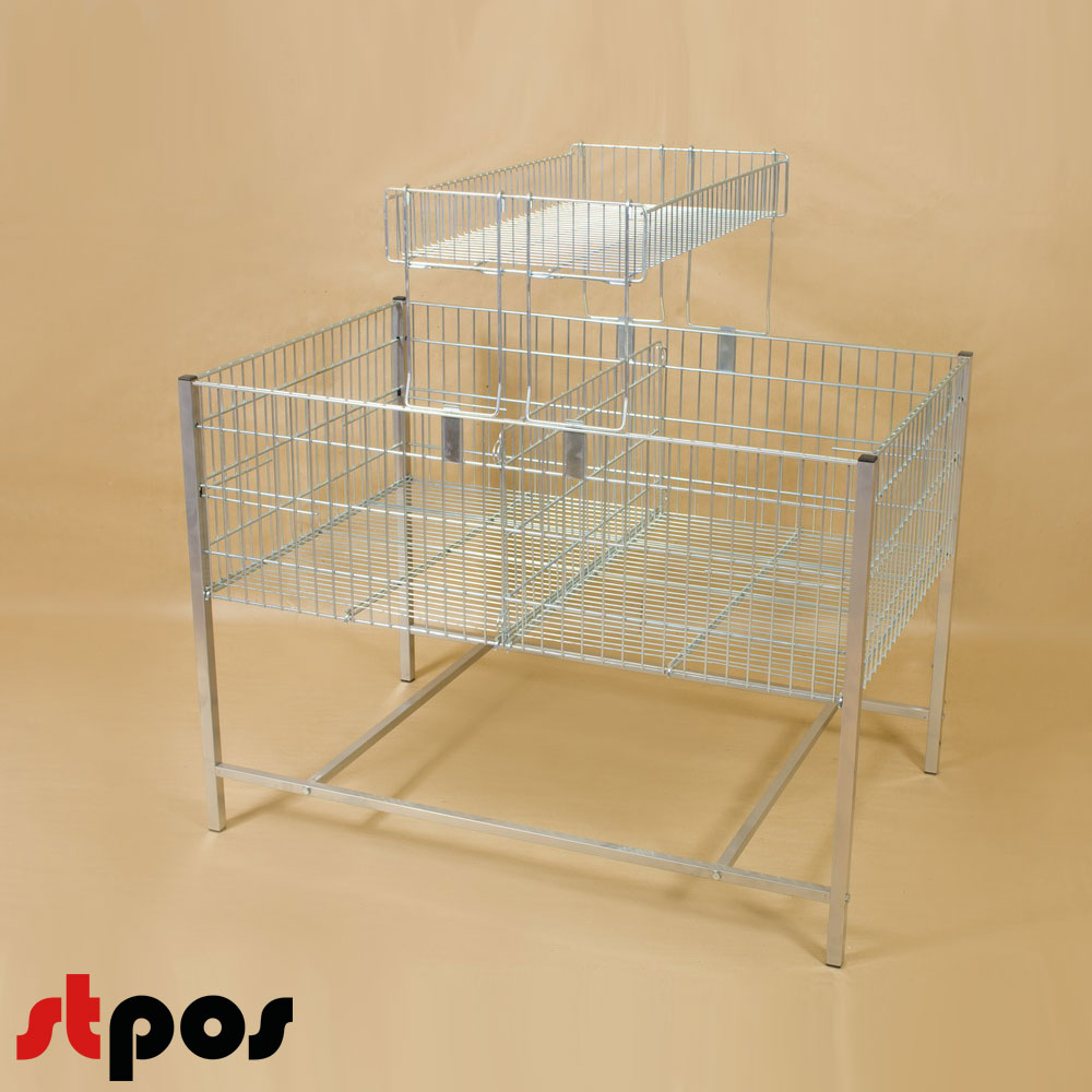 2_Надстройка к манежу для распродаж UTO-2.2.1 и UTO-2.1.1, поперечная  (750*440*120 мм) цинк