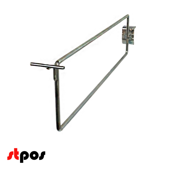 00_Держатель пледов на штангу 30х15, цинк-хром