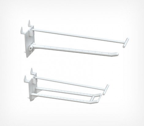 01_Крючки для крепления в картон с держателем ценника (двойной, одинарный) HOOK-PH-CR