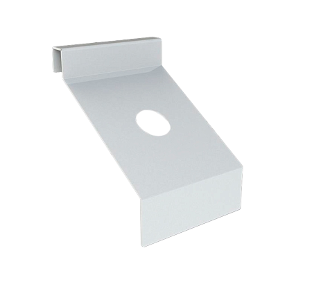 sk_Кронштейн наклонный под кран-смеситель на штангу 30х15 мм, Глянец, RAL9016 Белый