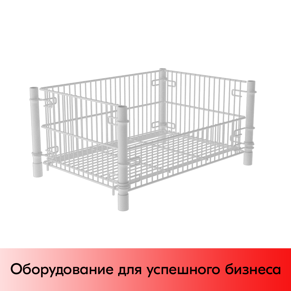 01_Корзина малая с низкой стенкой, глубина 255 (695х495х325 мм)