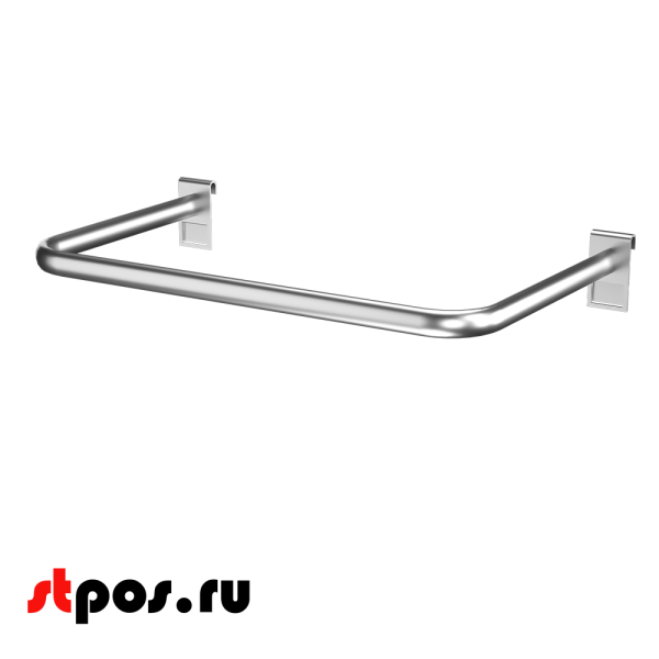 00_Дуга на сетку 550*310мм, хром