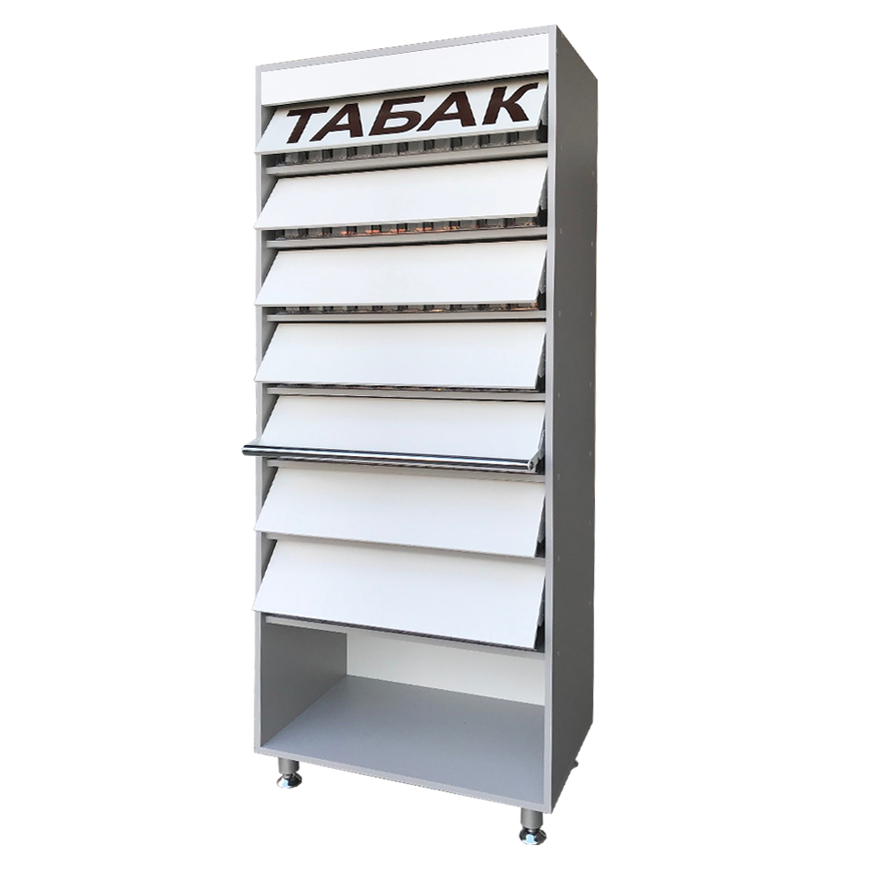 ЛДСП шкафы, стеллажи и диспенсеры для СИГАРЕТ