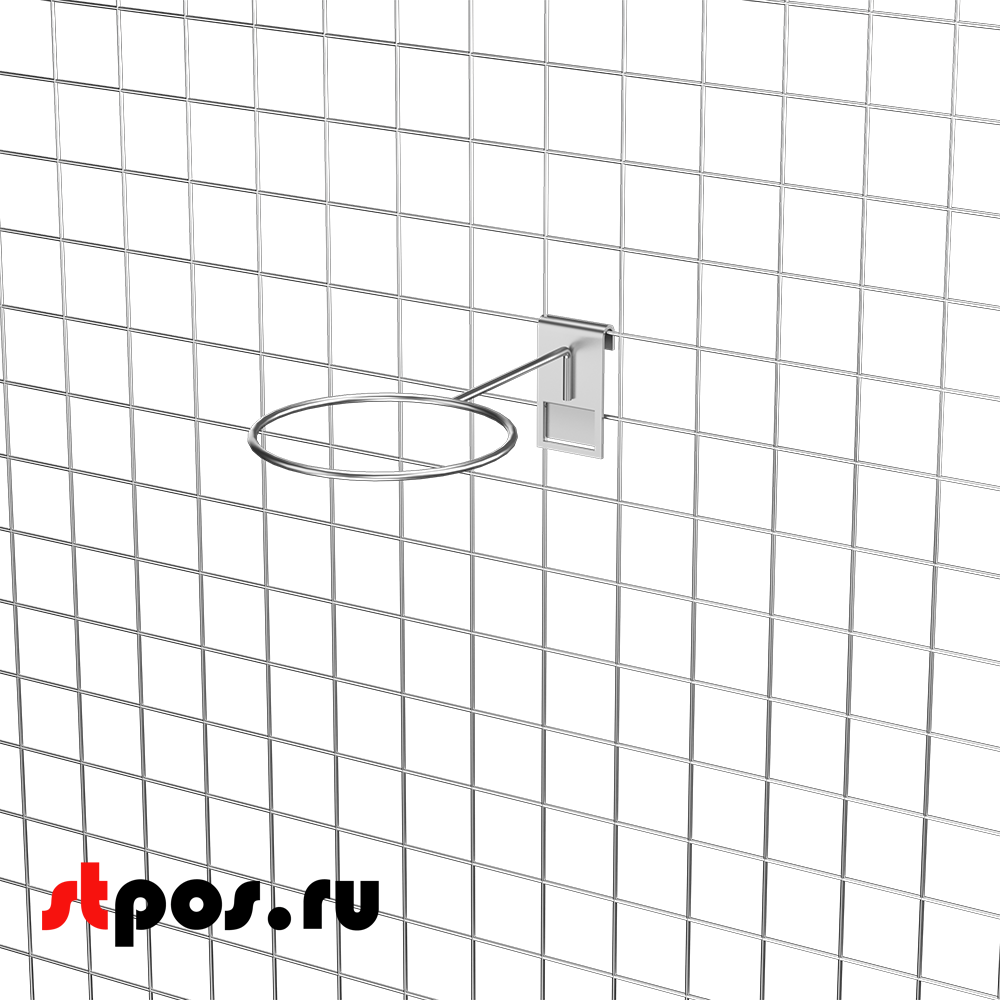 02_Кольцо на сетку для мяча d130, хром