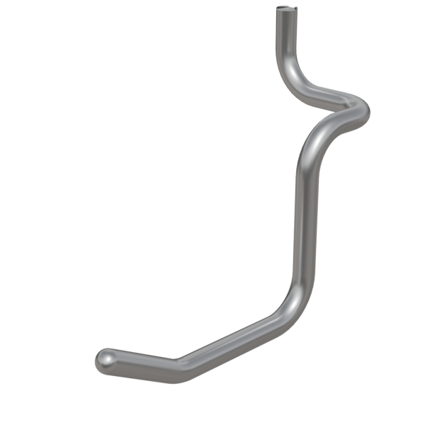 sk_Крючок для экономпанели одинарный 50мм, d4мм, цинк