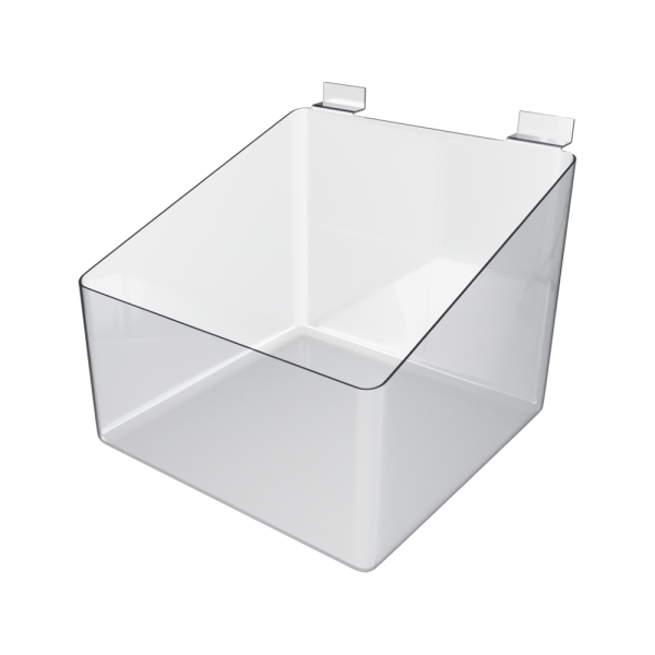 sk_Короб-накопитель подвесной для экономпанели, 150х150х100мм, Прозрачный