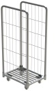S20229.0000 Ролл-контейнер проволочный мобильный 600х800 мм, h 1800 мм