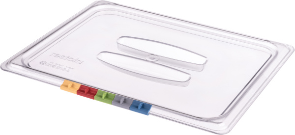 01_Крышка с ручкой для контейнера GN12 из поликакарбоната, прозрачная