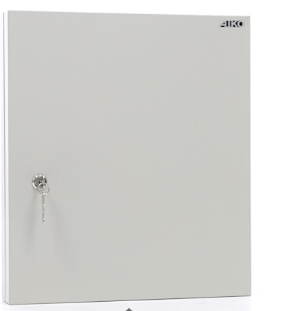 02_Ключница металлическая KEY-300, высота 600 мм, ширина 355 мм, глубина 130 мм, цвет серый