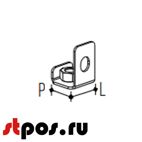 Опора стойки 30х30 мм стеллажа-экспозитора.jpg