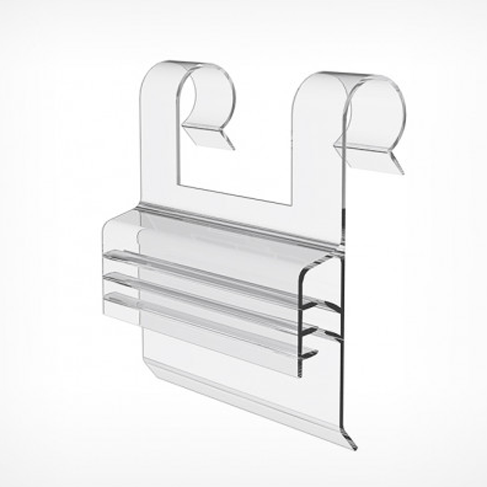 Клипса SGDW, для крепления вывесок на проволочных корзинах и полках Нордика