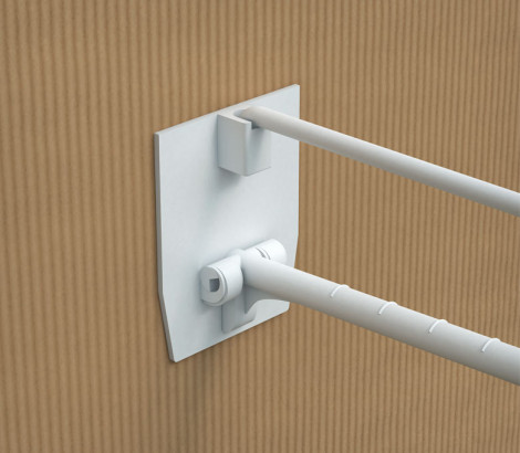 03_Крючки для крепления в картон с держателем ценника (одинарный) HOOK-PH-CR