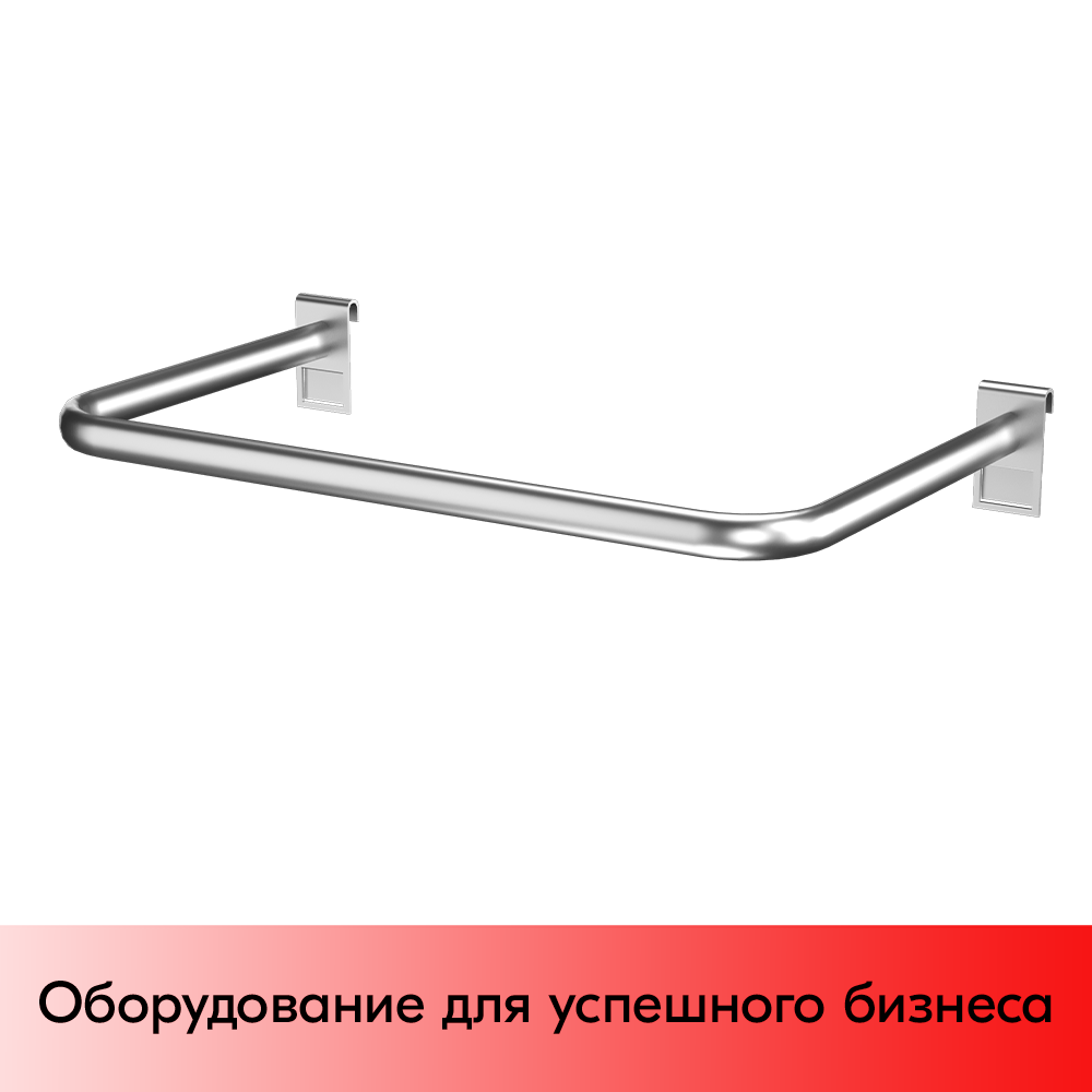 01_Дуга на сетку 550х310мм, хром