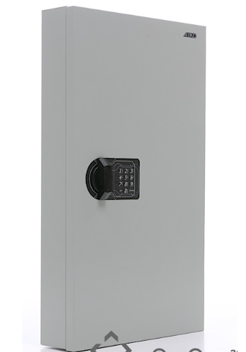 03_Ключница металлическая KEY-195 EL, высота 600 мм, ширина 355 мм, глубина 98 мм, цвет серый