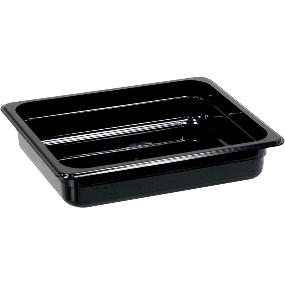 02_Гастроёмкость из поликарбоната 325х265х65 мм черная