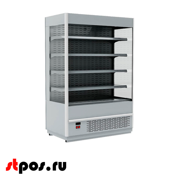 00_Горка холодильная Полюс Carbona FC20-07 VM1,9-2(Cube1930-710 ВХСп-1,9),1955х710х1930мм,ночная шторка