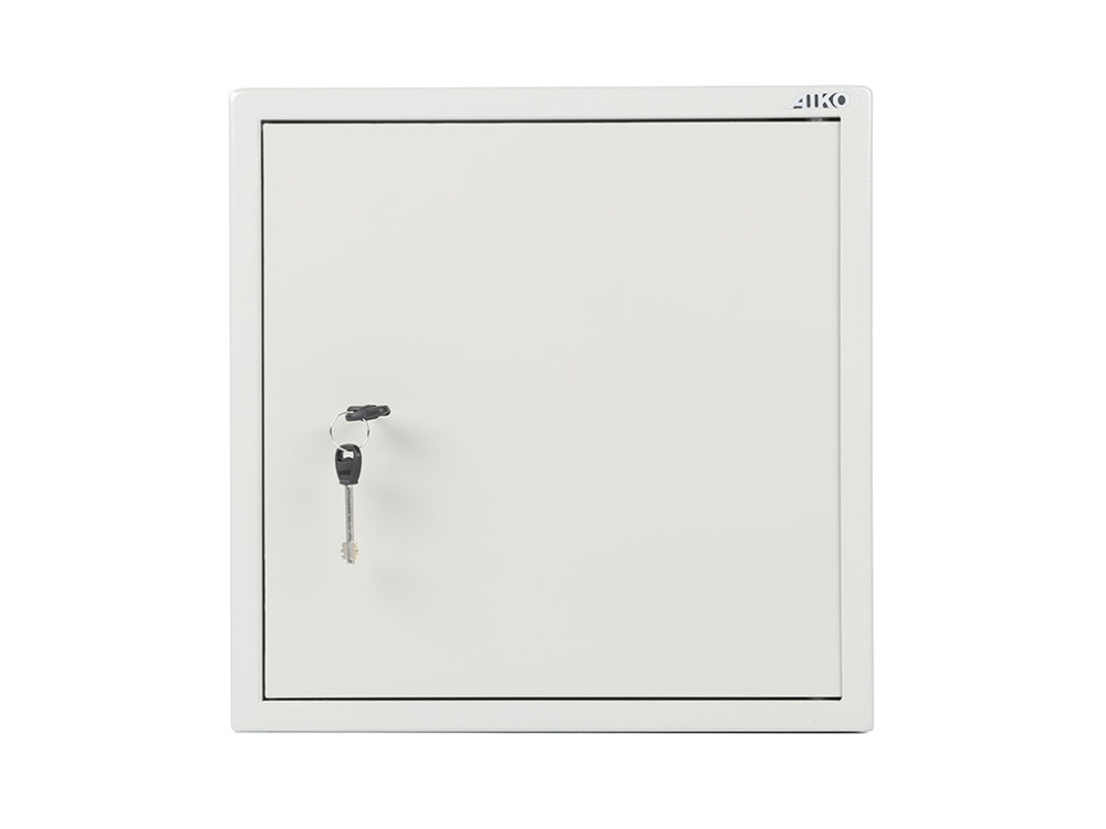 03_Сейф офисный AIKO Т-40, высота 401 мм, ширина 400 мм, глубина 356 мм, цвет  серый