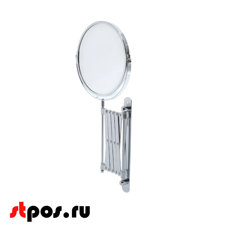 02_Зеркало косметическое настенное увеличительное 17 см