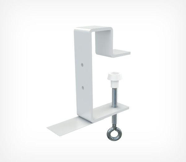 01_Струбцина с горизонтальным держателем и отгибом CLAMP HOLDER-H-L