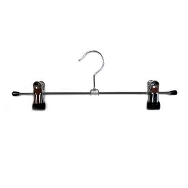 sk_Вешалка-плечики с прищепками (зажимами), длина 300мм, Хром
