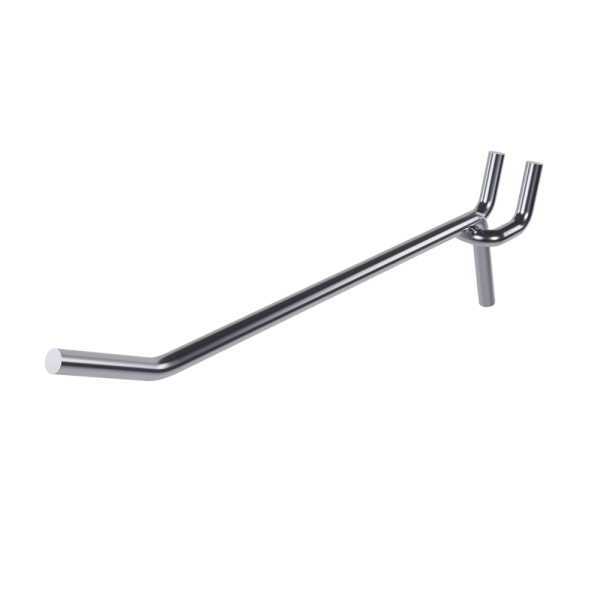 sk_Крючок для перфорации одинарный 150мм, цинк-хром, d5, шаг 15мм (45)