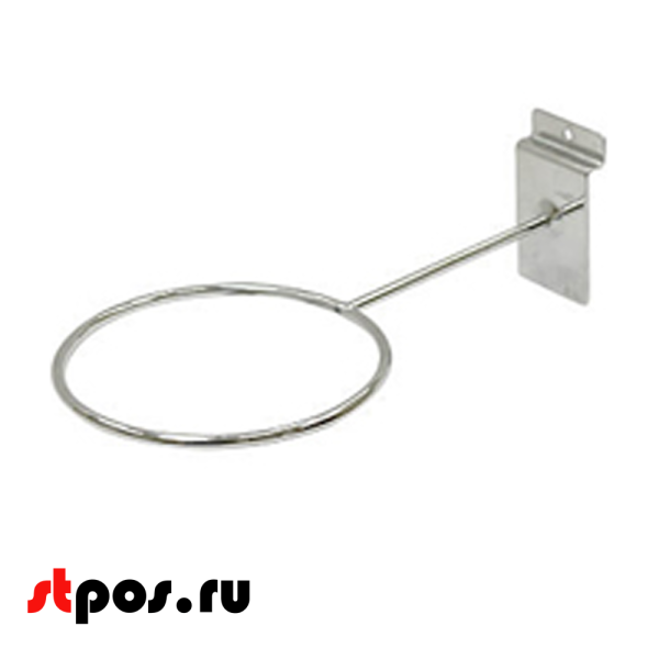 00_Держатель для экономпанели для мячей d130, хром