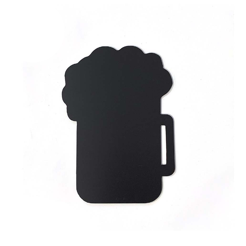 Меловой ценник-фигура "ПИВНАЯ КРУЖКА"