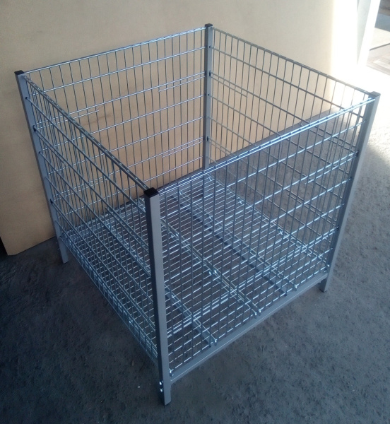1_Манеж для распродаж с ГЛУБОКИМ, регулируемым дном 800х800х800 цинк