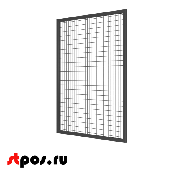 00_Секция производственная, сетчатая 1900х1500, d-3 мм, ячейка 50х75 мм,в покраске