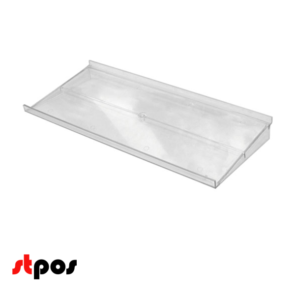 00_Полка для экономпанели универсальная F191.A, акрил, прозрачная