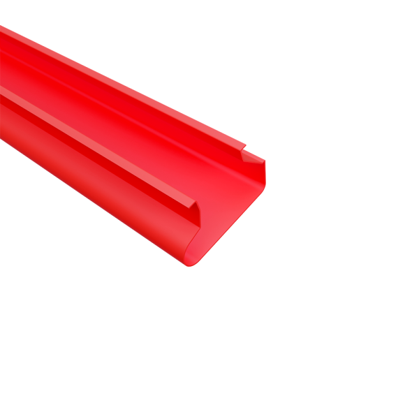 sk_Вставка пластиковая 1200мм в экономпанели толщиной 15,5мм и 18мм, комплект из 23шт, Красный