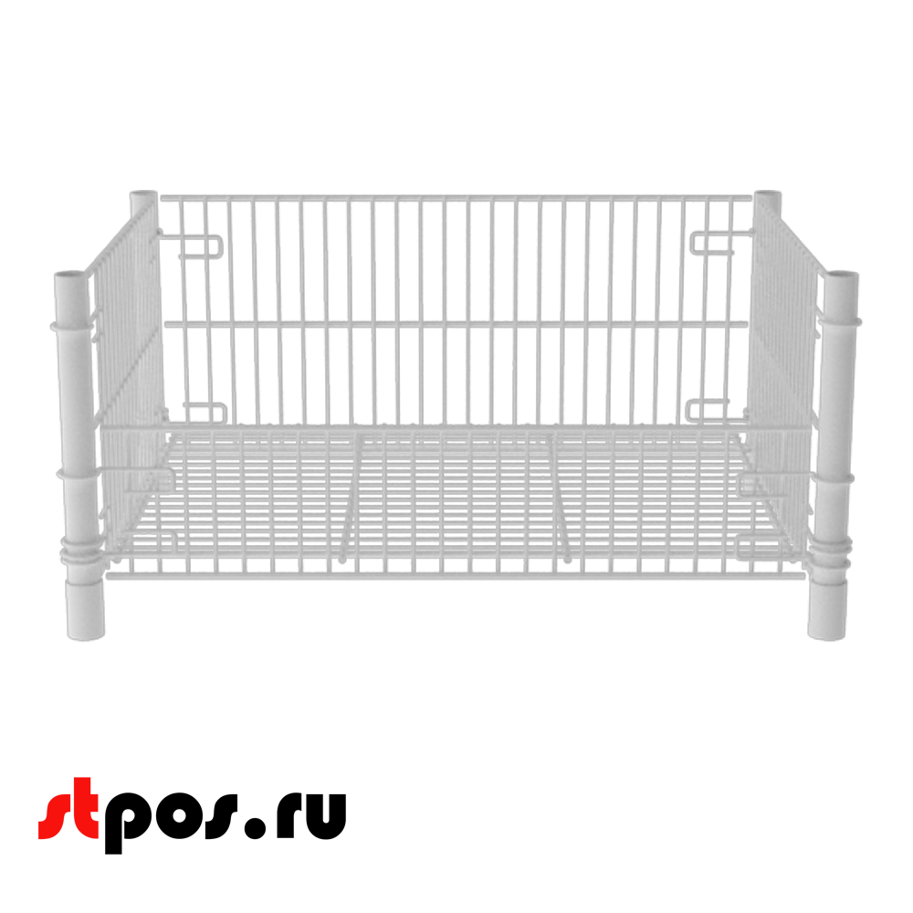 02_Корзина малая с низкой стенкой, глубина 255 (695х495х325 мм)