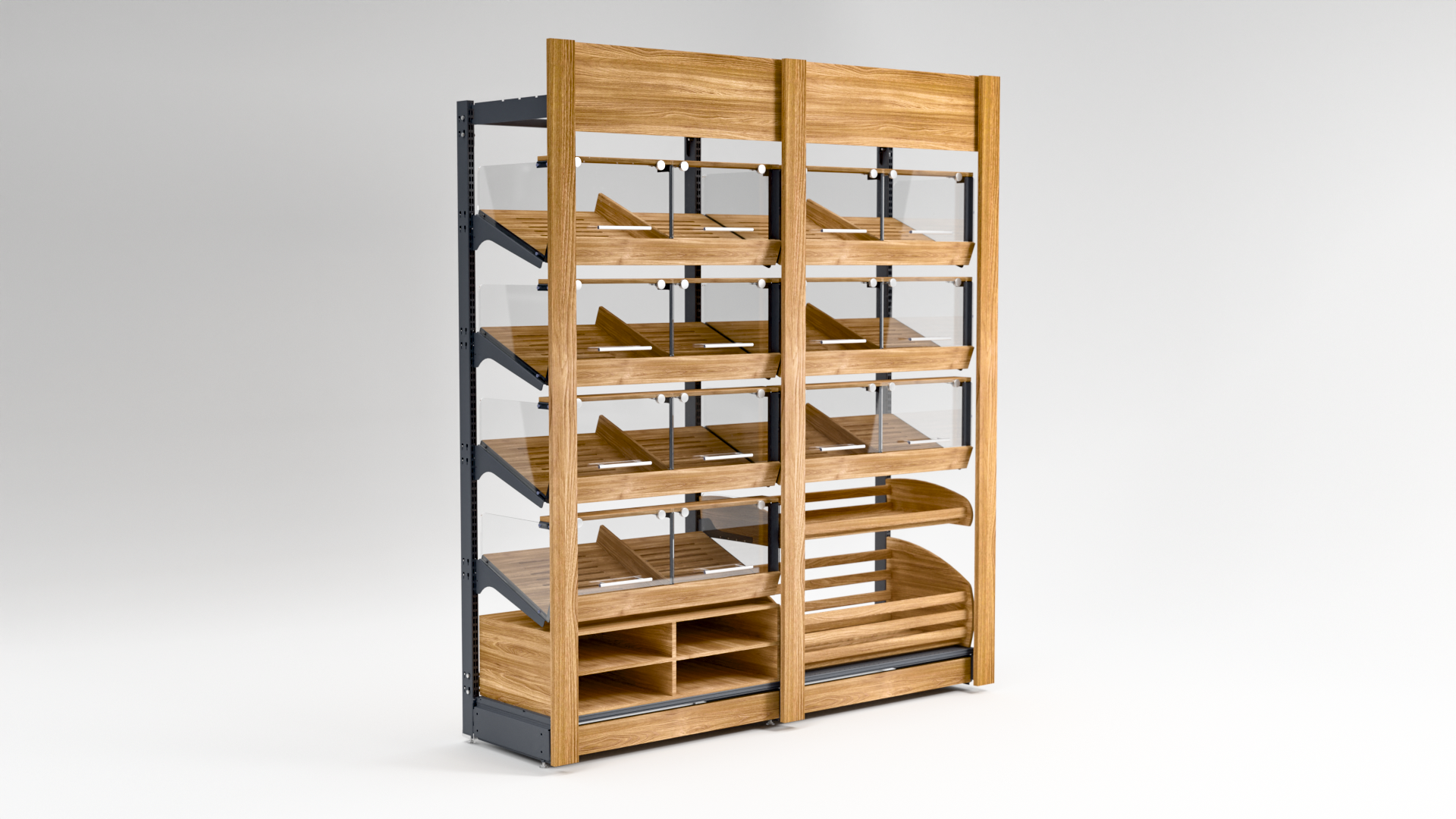 Хлебный стеллаж