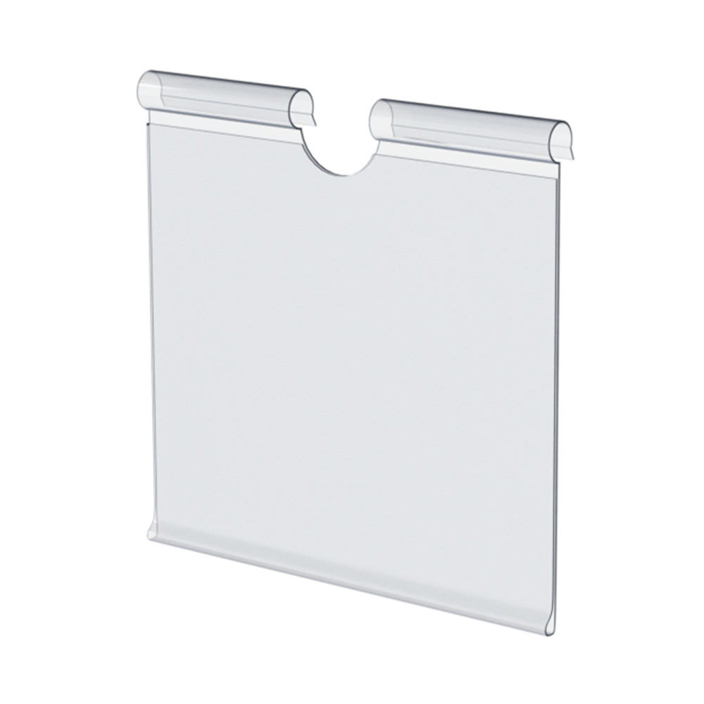 DRA52/VH52, ценникодержатель на корзины из металлических прутьев Нордика, высота вставки 52мм