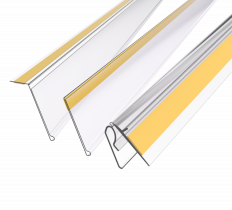 Ценникодержатели с клеящейся лентой