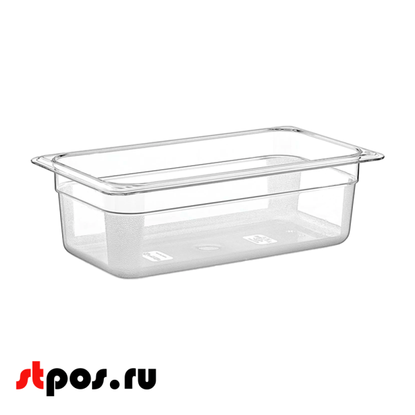00_Гастроемкость из полипропилена 325х176х100мм (GN13 h-100)  прозрачный