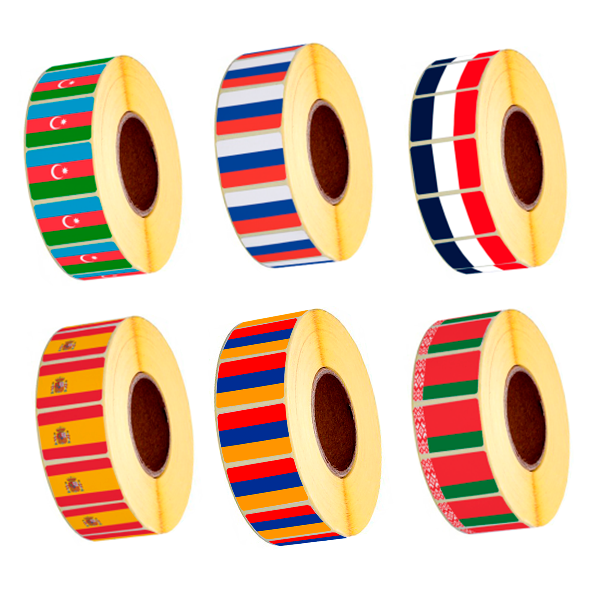 Самоклеящиеся этикетки с печатью под заказ (стикеры)