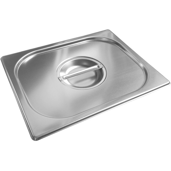 01_Крышка для гастроёмкости GN1_2 из нержавеющей стали 325х265мм